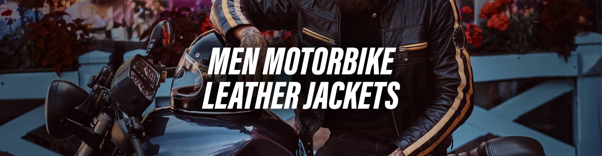 Men Motorbike Leather Jackets