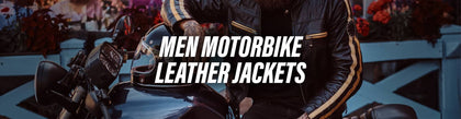 Men Motorbike Leather Jackets