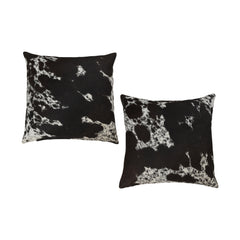 Black Panther Leather Cushion