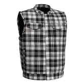 Savage Moto Men's Canvas Vest - Recycled