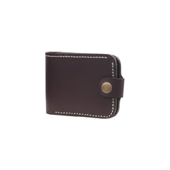 Bifold Wallet - Vegetable Tanned Leather Bronze Coffee