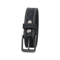 Wyoming Bison Leather Belt