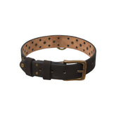 English Bridle Leather Dog Collar