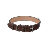 Personalized Leather Martingale Dog Collar