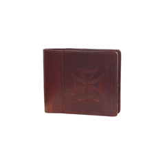 Bifold Wallet - Vegetable Tanned Leather Bronze Palik