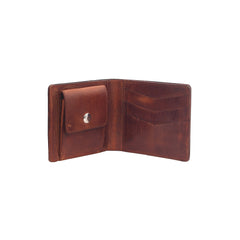 Bifold Wallet - Vegetable Tanned Leather Bronze Palik