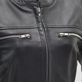 Thunder Rose Women's Leather Motorcycle Jacket