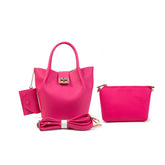 Faux Leather Mini Tote Bag