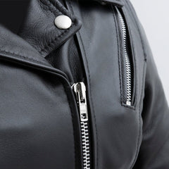 Bloom - Women's Motorcycle Leather Jacket Women's Leather Jacket First Manufacturing Company