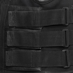 Commando Men's Leather Swat Style Motorcycle Vest Men's Leather Vest First Manufacturing Company