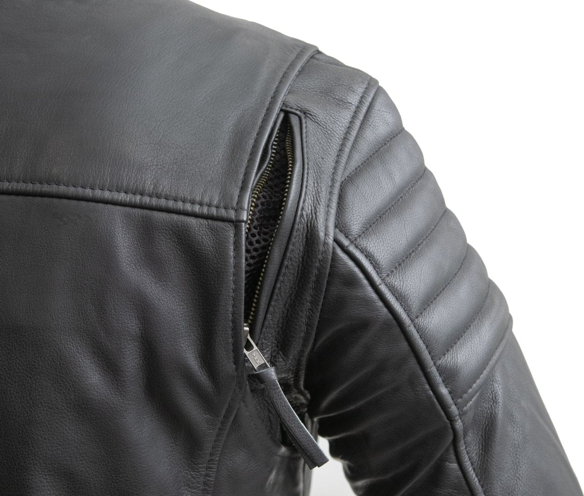 Commuter Men's Motorcycle Leather Jacket Men's Leather Jacket First Manufacturing Company