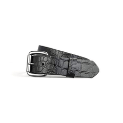 Crocodile Pattern Leather Belt Belt First Manufacturing Company 36