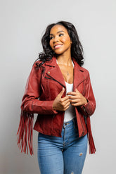 Jetset Rebel Womens Fashion Leather Jacket