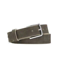Dark Brown Nubuck Belt Belt First Manufacturing Company Nubuck 32