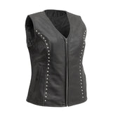 Velvet Rider Women's Motorcycle Leather Vest