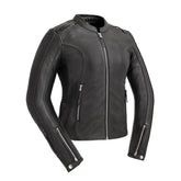 Drift Couture Women's Motorcycle Leather Jacket