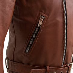 Fillmore Men's Motorcycle Leather Jacket Men's Leather Jacket First Manufacturing Company