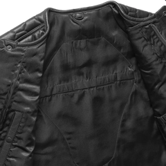 Hornet Men's Club Style Leather Vest Men's Leather Vest First Manufacturing Company