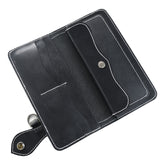 Breast Secretary Wallet Black Beige