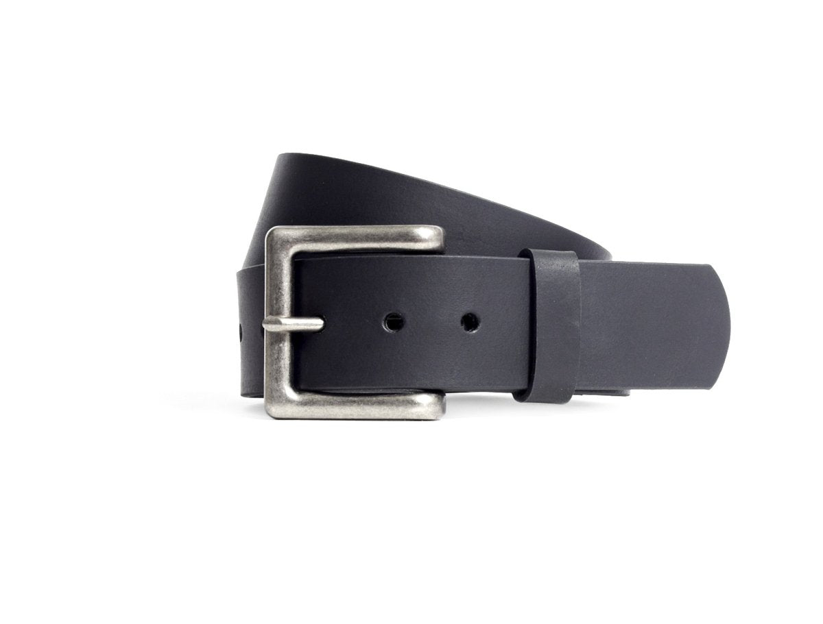 Leather Belt 1 3/4" Belt First Manufacturing Company Black 32