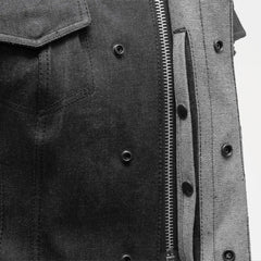 Ludlow Women's Motorcycle Denim Vest Women's Denim Vest First Manufacturing Company