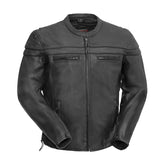 Urban Maverick Men's Leather Motorcycle Jacket