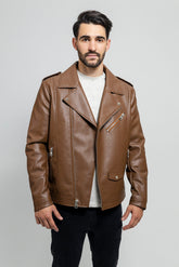 Axis Vegan Faux Leather Jacket