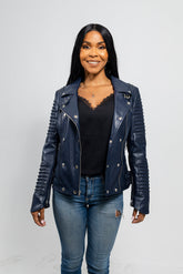 Conscious Rebel Women's Vegan Faux Leather Jacket