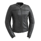 Noir Legacy Womens Motorcycle Leather Jacket