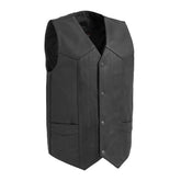 Broadway Rebel Men's Motorcycle Leather Vest
