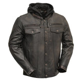 Gearshift Guard Men's Motorcycle Leather Jacket