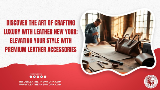 Discover the Art of Crafting Luxury with Leather New York: Elevating Your Style with Premium Leather Accessories