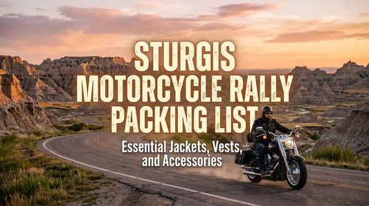 Sturgis Motorcycle Rally Packing List: Essential Jackets, Vests, and Accessories