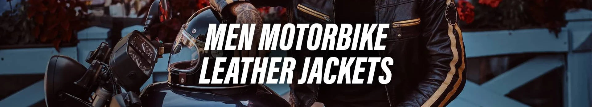 Men Motorbike Leather Jackets