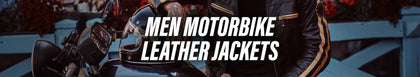 Men Motorbike Leather Jackets