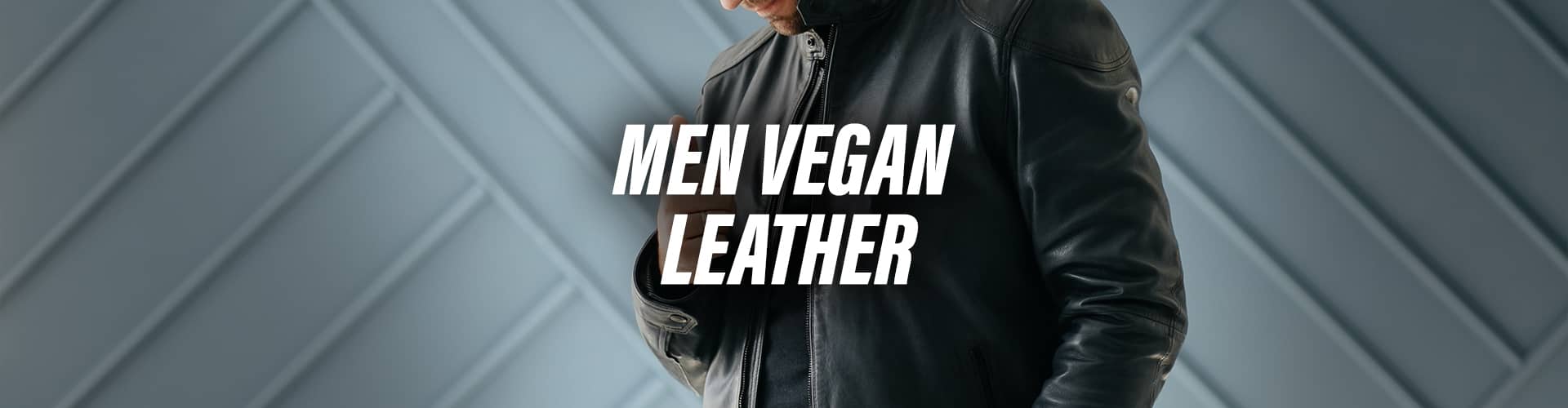 Men Vegan Leather