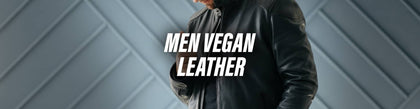 Men Vegan Leather