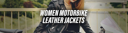 Women Motorbike Leather Jackets
