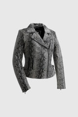 ZipZenith Women's Leather Jacket
