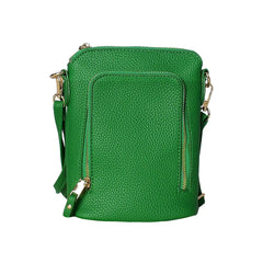 Faux Leather Mini Bag with Tassel