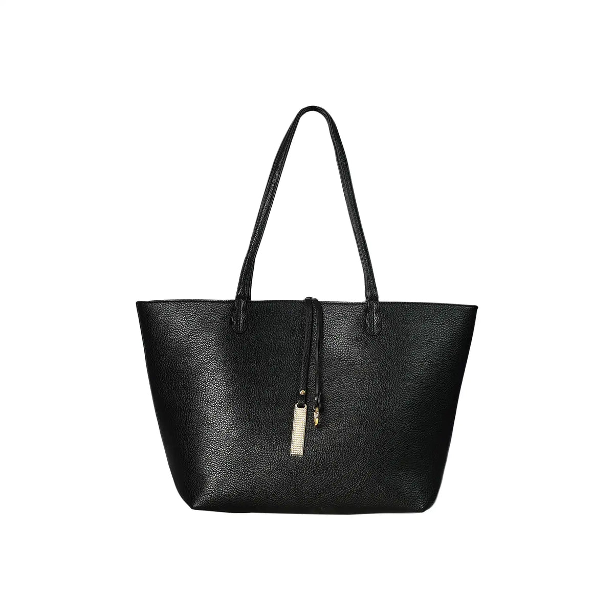 Faux Leather Reversible 2 Color Tote