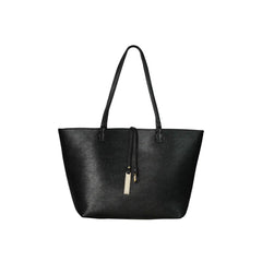 Faux Leather Reversible 2 Color Tote