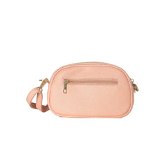Beige Sling Crossbody Bag