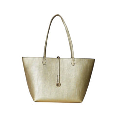 Faux Leather Reversible 2 Color Tote