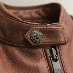 Liberty Luxe Men's Leather Motorcycle Jacket