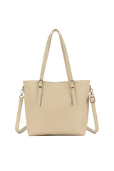 Faux Leather Tote Bag