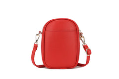 Faux Leather Cell Phone Bag
