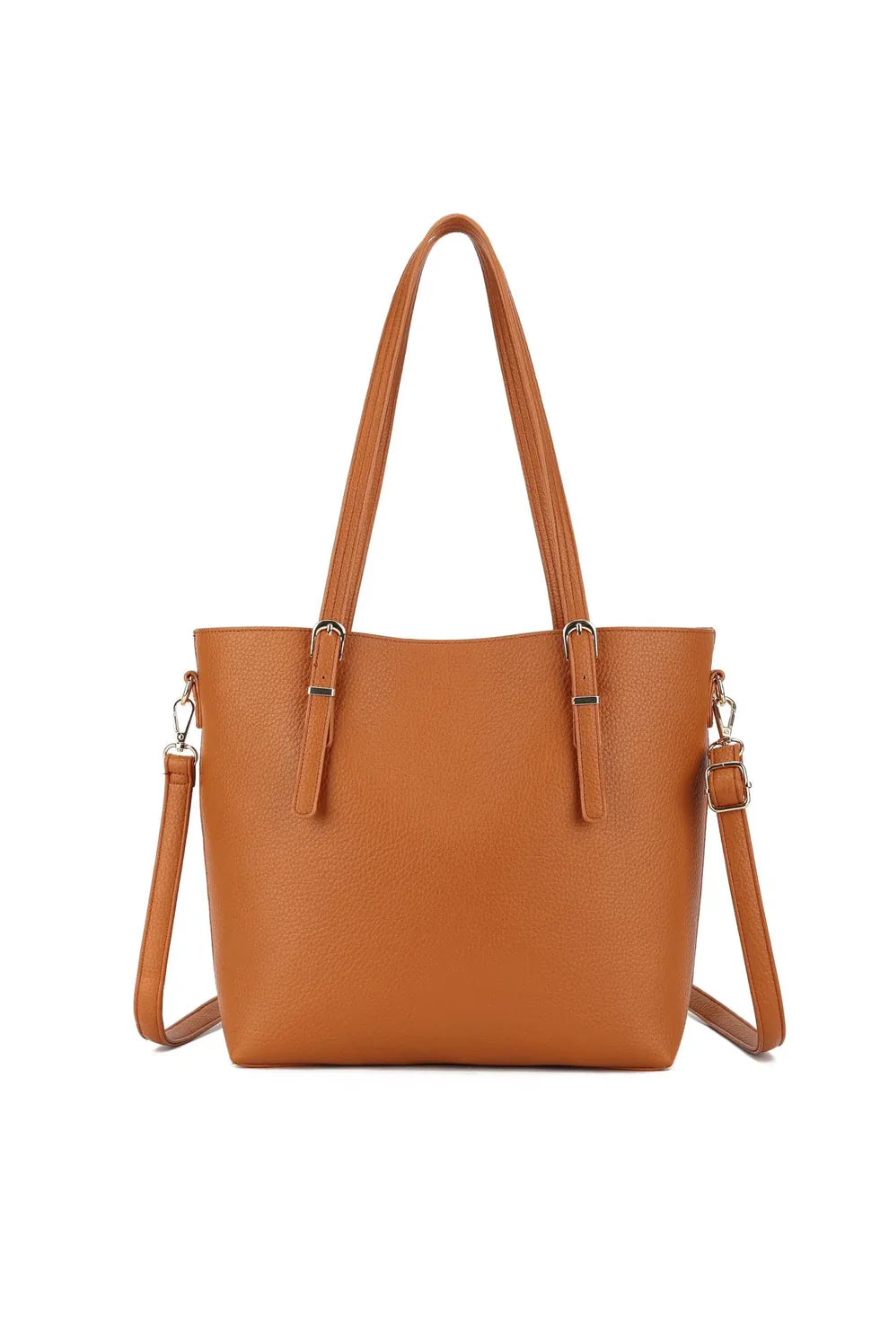 Faux Leather Tote Bag