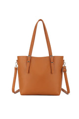 Faux Leather Tote Bag