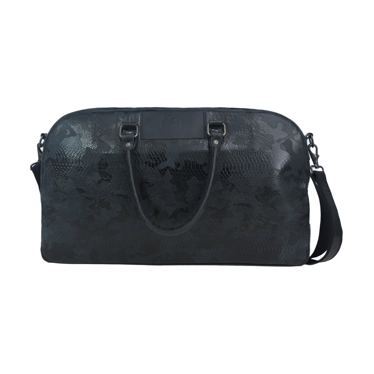 Shadow Camo Python Leather Duffle Bag